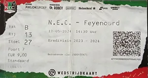 Toegangskaart SC NEC – Feyenoord