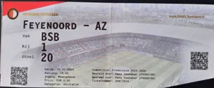 Toegangskaart Feyenoord – AZ
