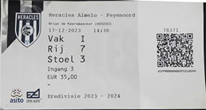 Toegangskaart Heracles Almelo – Feyenoord
