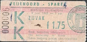 Toegangskaart Feyenoord – Sparta Rotterdam