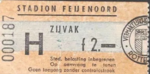 Toegangskaart Feyenoord – AFC Ajax