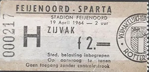 Toegangskaart Feyenoord – Sparta Rotterdam