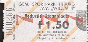 Toegangskaart Willem II – Feyenoord