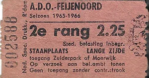 Toegangskaart ADO Den Haag – Feyenoord