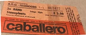 Toegangskaart ADO Den Haag – Feyenoord