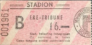 Toegangskaart Feyenoord – Xerxes