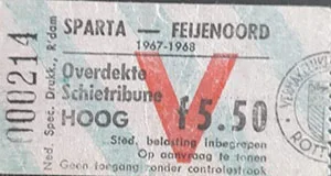 Toegangskaart Sparta Rotterdam – Feyenoord