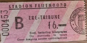 Toegangskaart Feyenoord – Fortuna 54