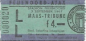 Toegangskaart Feyenoord – AFC Ajax