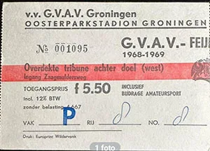 Toegangskaart GVAV – Feyenoord