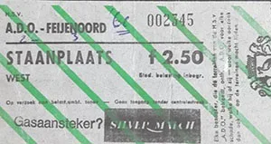 Toegangskaart ADO Den Haag – Feyenoord