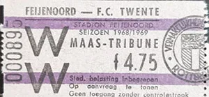 Toegangskaart Feyenoord – FC Twente