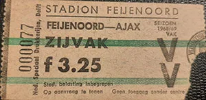 Toegangskaart Feyenoord – AFC Ajax