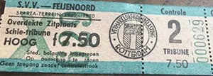 Toegangskaart SVV Schiedam – Feyenoord