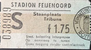 Toegangskaart Feyenoord – SVV Schiedam