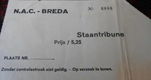 Toegangskaart NAC Breda – Feyenoord
