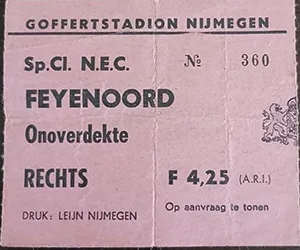 Toegangskaart SC NEC – Feyenoord