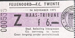 Toegangskaart Feyenoord – FC Twente