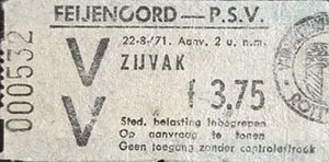 Toegangskaart Feyenoord – PSV