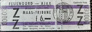Toegangskaart Feyenoord – AFC Ajax
