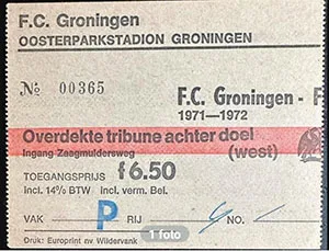 Toegangskaart FC Groningen – Feyenoord