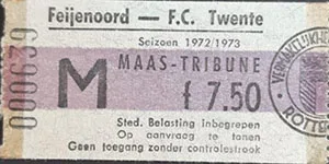 Toegangskaart Feyenoord – FC Twente