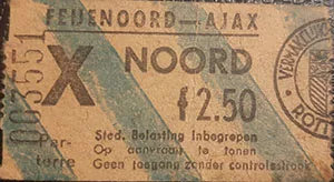 Toegangskaart Feyenoord – AFC Ajax