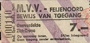 Toegangskaart MVV – Feyenoord