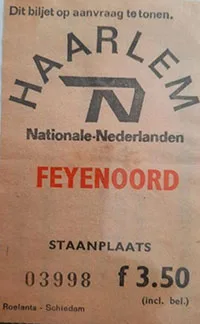 Toegangskaart Haarlem – Feyenoord