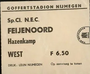 Toegangskaart SC NEC – Feyenoord