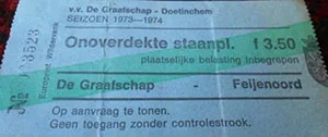Toegangskaart De Graafschap – Feyenoord