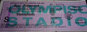 Toegangskaart AFC Ajax – Feyenoord