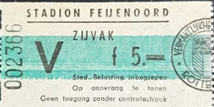 Toegangskaart Feyenoord – PSV