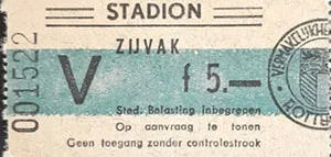 Toegangskaart Feyenoord – Haarlem