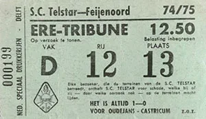Toegangskaart Telstar – Feyenoord