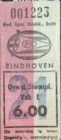 Toegangskaart PSV – Feyenoord