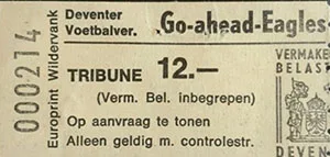 Toegangskaart Go Ahead Eagles – Feyenoord