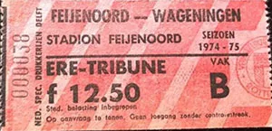 Toegangskaart Feyenoord – FC Wageningen
