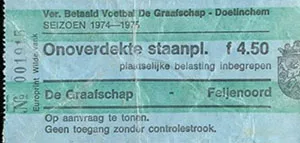 Toegangskaart De Graafschap – Feyenoord