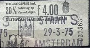 Toegangskaart FC Amsterdam – Feyenoord