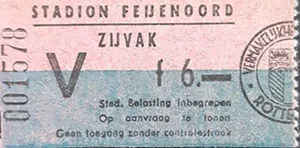 Toegangskaart Feyenoord – FC Amsterdam