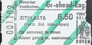 Toegangskaart Go Ahead Eagles – Feyenoord