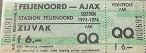 Toegangskaart Feyenoord – AFC Ajax