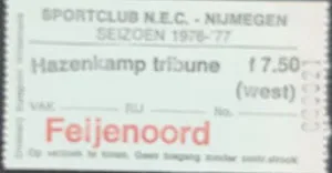 Toegangskaart SC NEC – Feyenoord