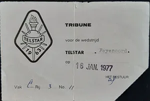Toegangskaart Telstar – Feyenoord