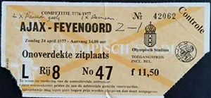 Toegangskaart AFC Ajax – Feyenoord