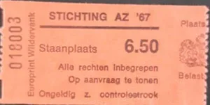 Toegangskaart AZ – Feyenoord