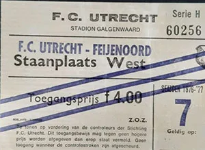 Toegangskaart FC Utrecht – Feyenoord