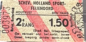 Toegangskaart SHS – Feyenoord