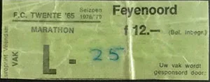 Toegangskaart FC Twente – Feyenoord